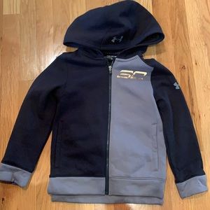 Steph Curry Under Armour full zip hoodie